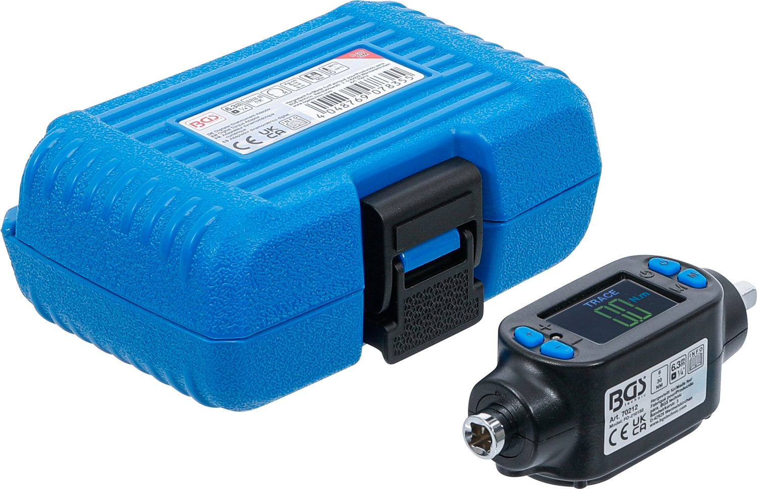 BGS 70212 Digitaler Drehmomentadapter 6-30Nm Antrieb 6,3mm (1/4")