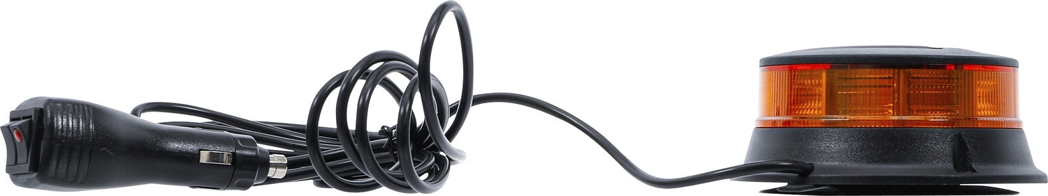 BGS 70342 Rundumkennleuchte gelb mit Magnet 12V 24V Ø130mm 30 Led's