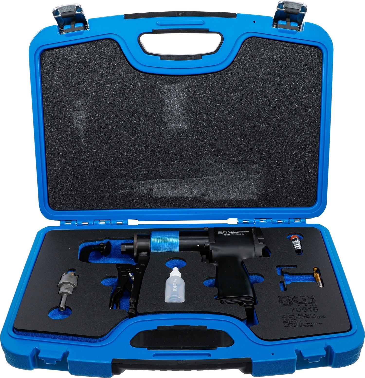 BGS 70915 Druckluft Schweisspunkt Fräser geeignet für HSS- und TCT-Bohrer