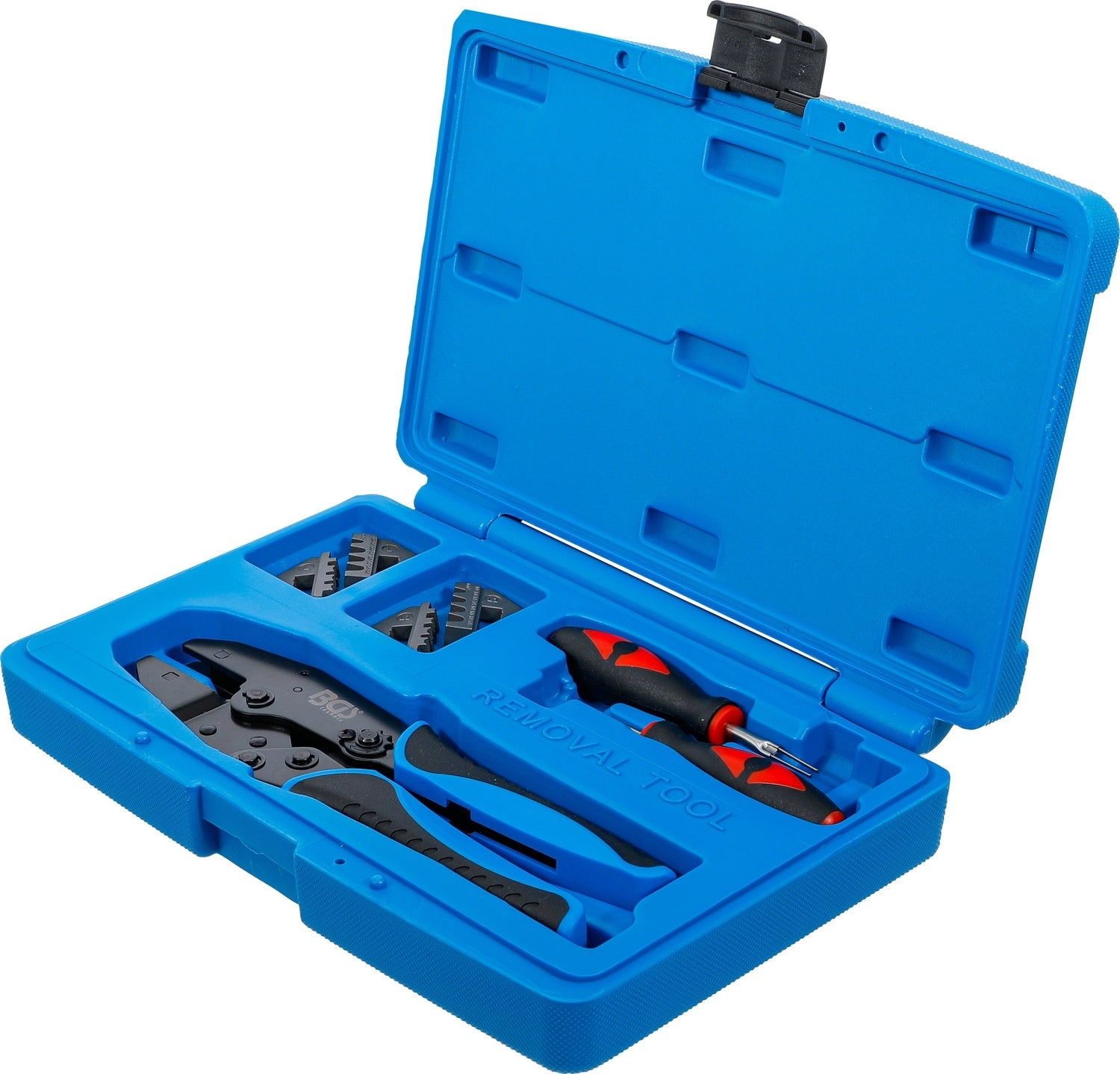 BGS 70929 Satz Entriegelungswerkzeug für Crimpzangen und Stecker mit 2 Paar Backen