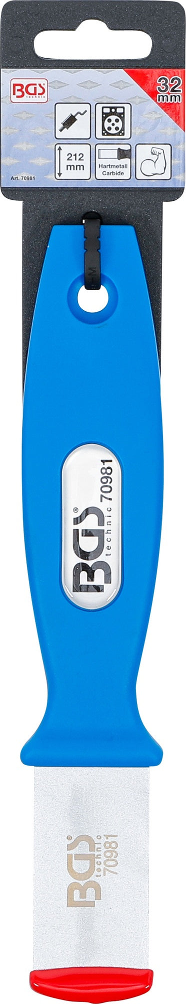 BGS 70981 Hartmetall Schaber Druckklinge Zugklinge
