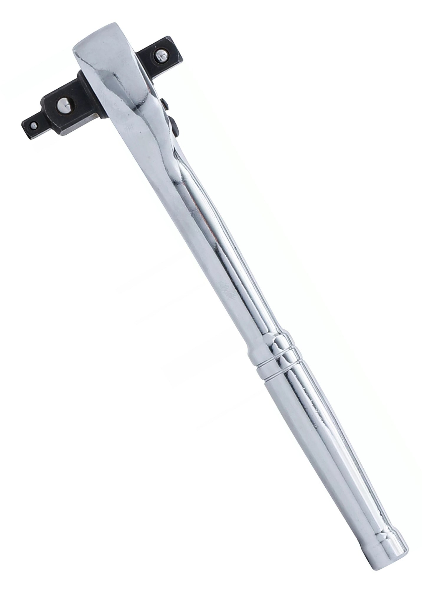 BGS DIY 71015 Umschaltknarre Vollstahl feinverzahnt 3-in-1 Außenvierkant 6,3mm (1/4") 10mm (3/8") 12,5mm (1/2")