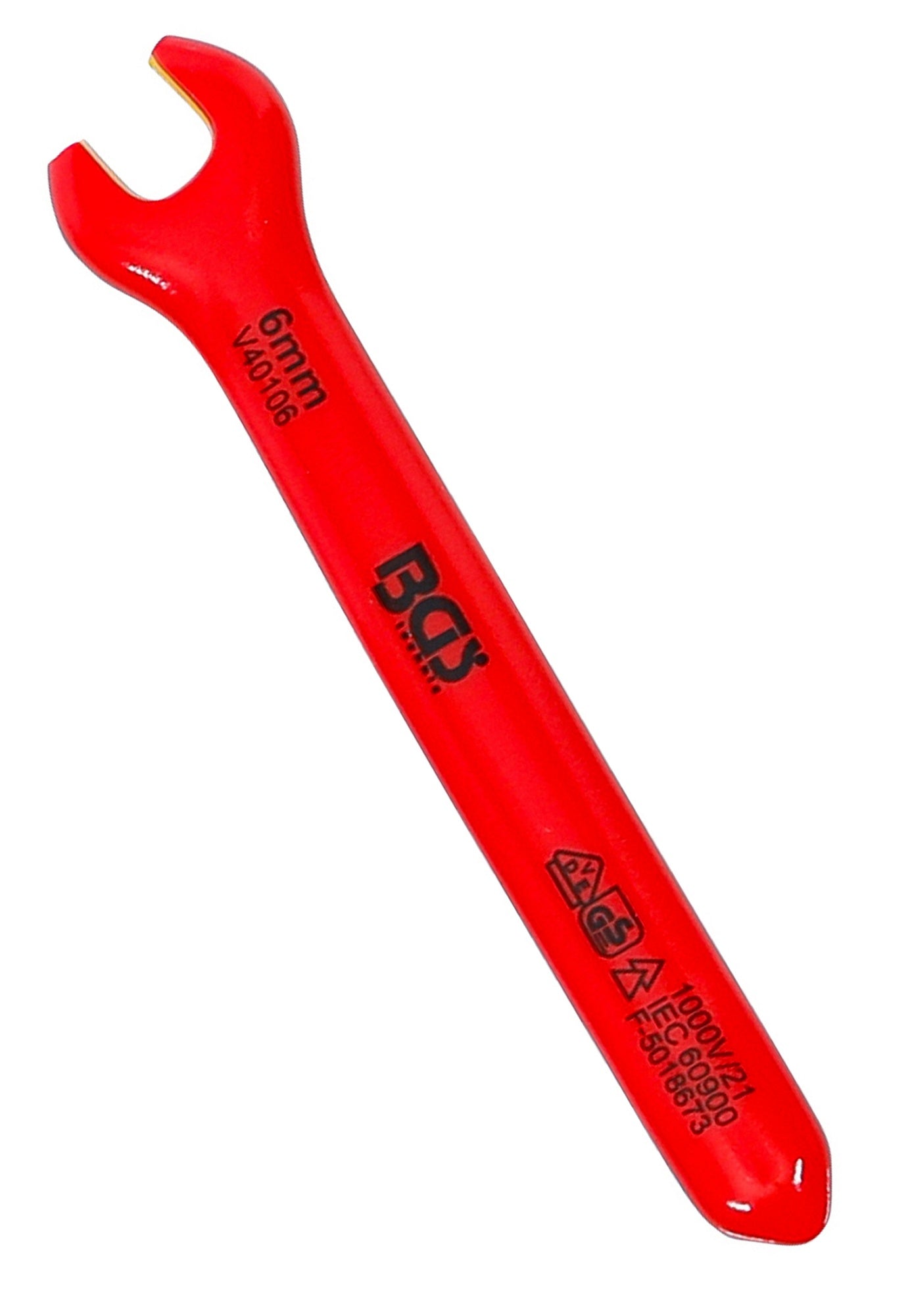 BGS 71056 VDE Einmaulschlüssel SW 6mm Hochvoltwerkzeug