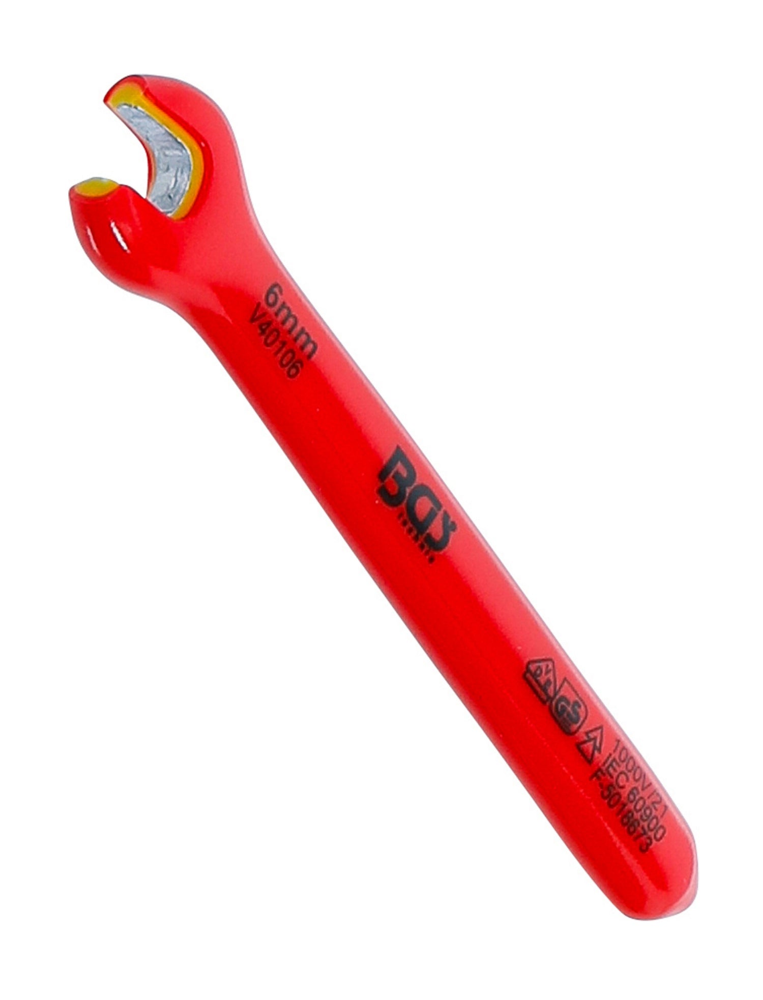BGS 71056 VDE Einmaulschlüssel SW 6mm Hochvoltwerkzeug