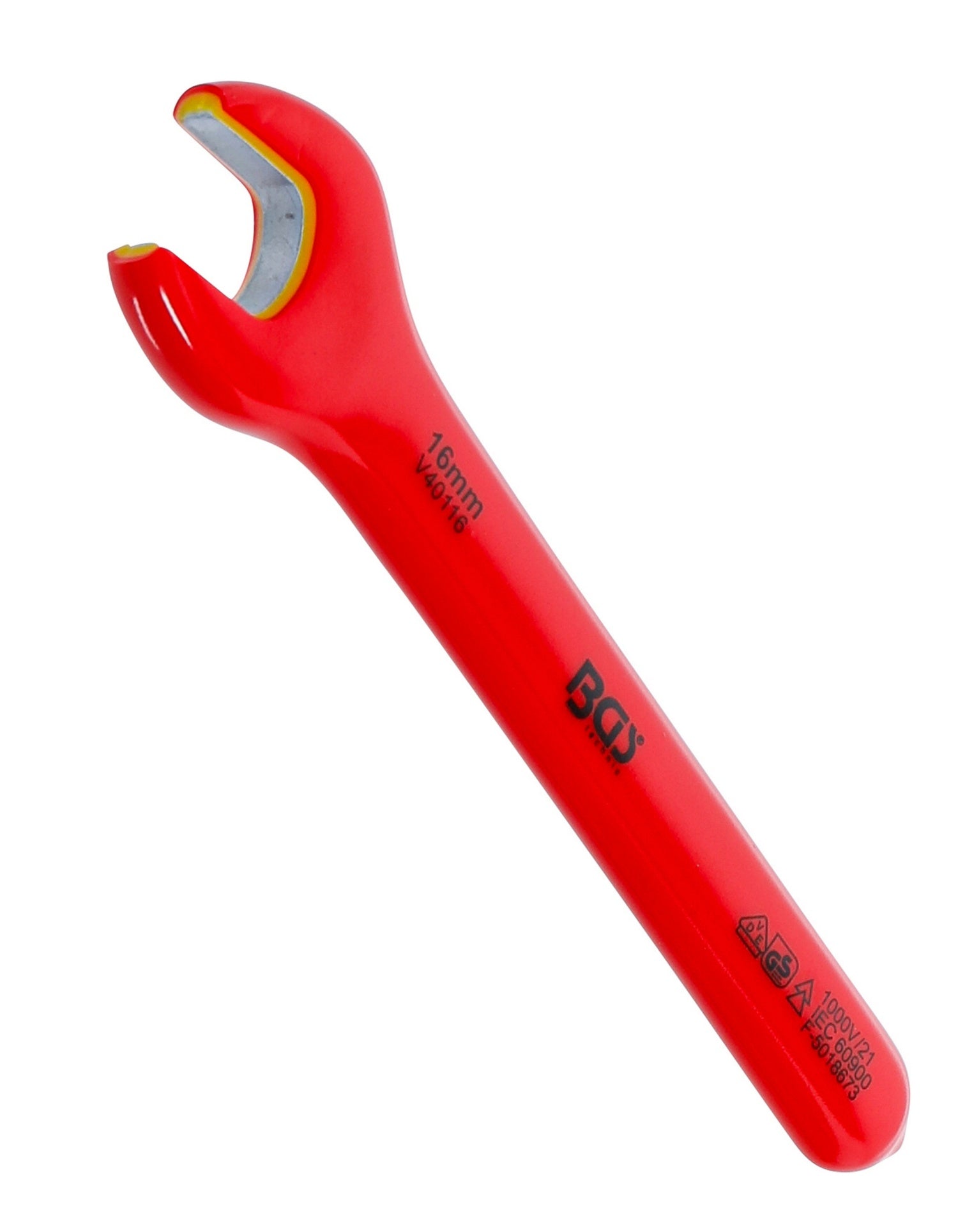BGS 71066 VDE Einmaulschlüssel SW 16mm Hochvoltwerkzeug