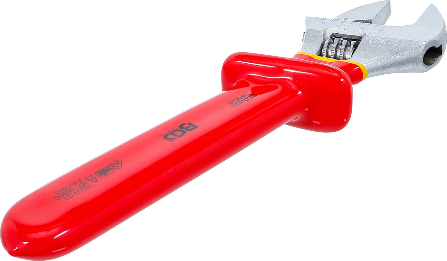 BGS 71098 VDE Rollgabelschlüssel SW max. 38mm Maulstellung 15° abgewinkelt
