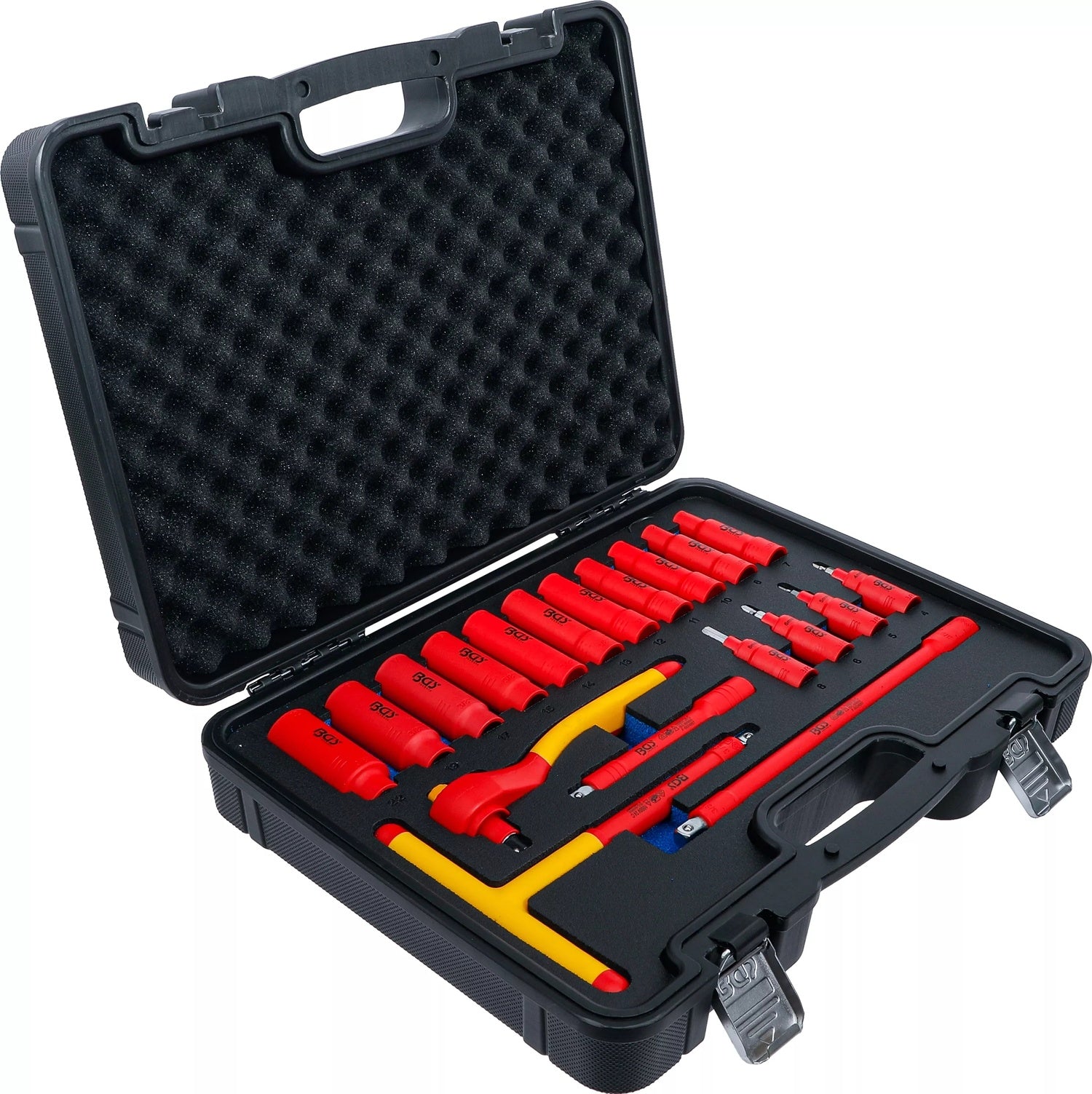 BGS 7137 Satz Steckschlüssel Biteinsatz VDE Antrieb 10mm (3/8") 19 teilig