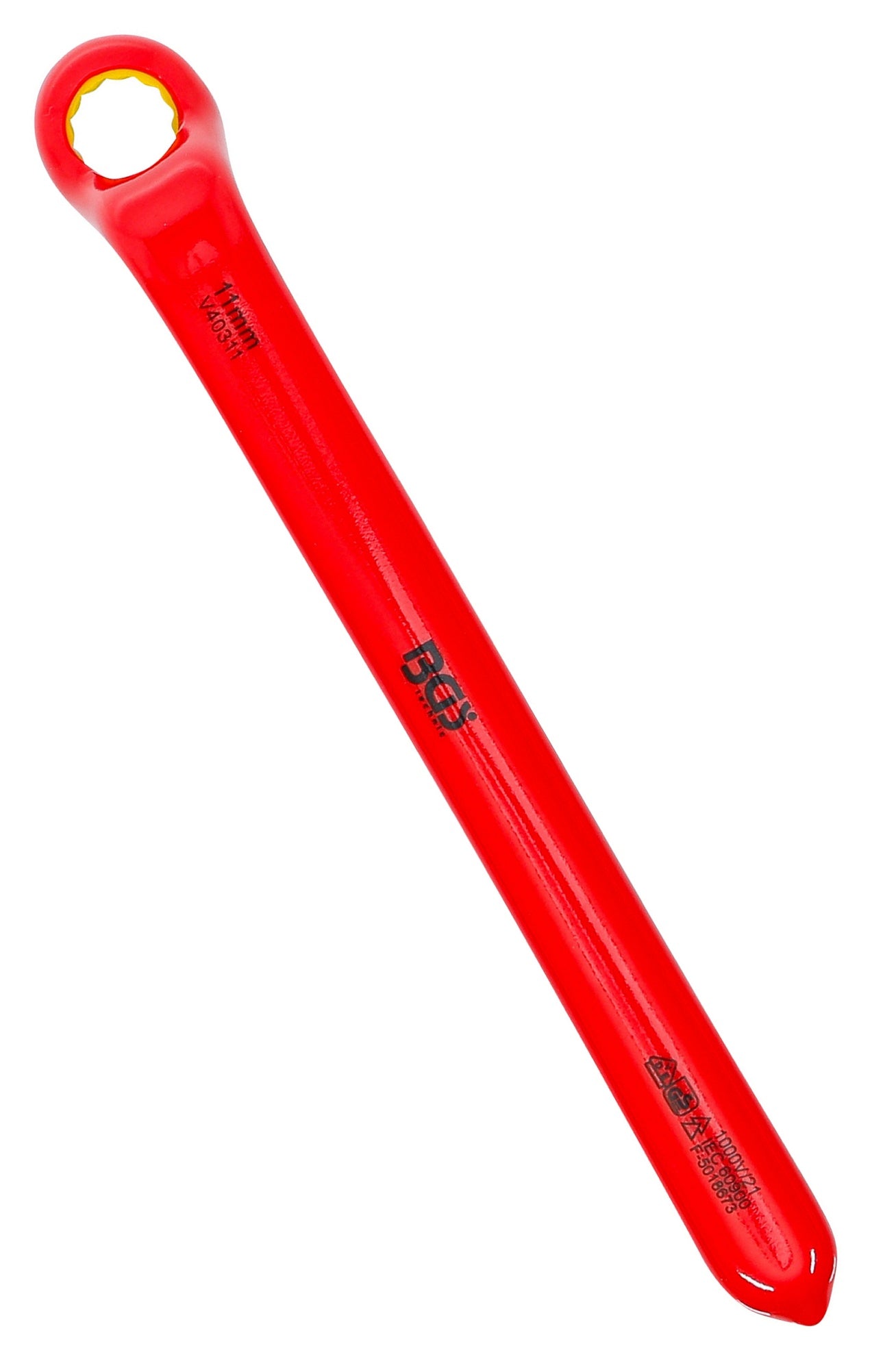 BGS 72011 VDE Einringschlüssel tief gekröpft SW 11mm Hochvoltwerkzeug