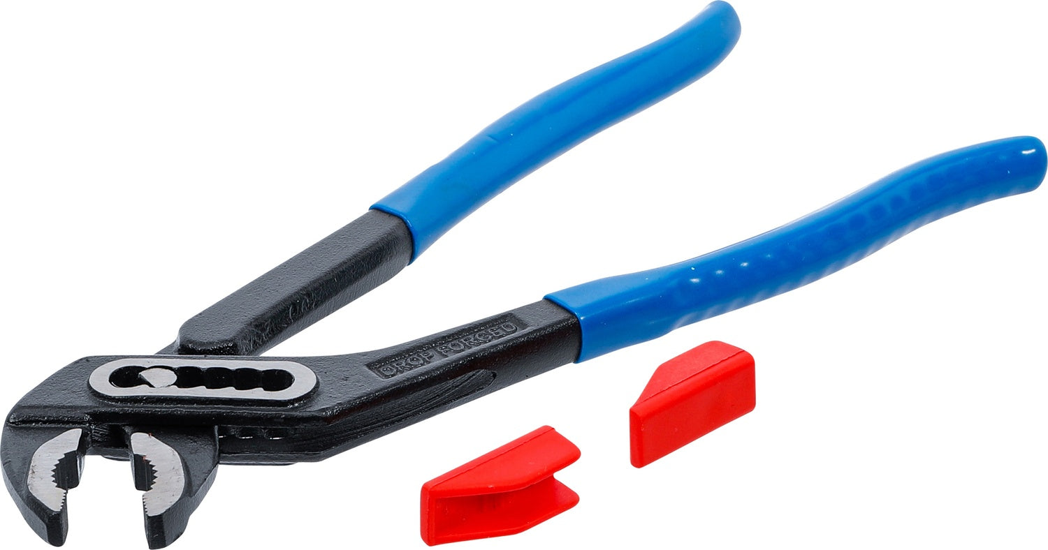 BGS 72321 Wasserpumpenzange mit Schonbacken Sanitär Armaturen Chrom Länge 240mm