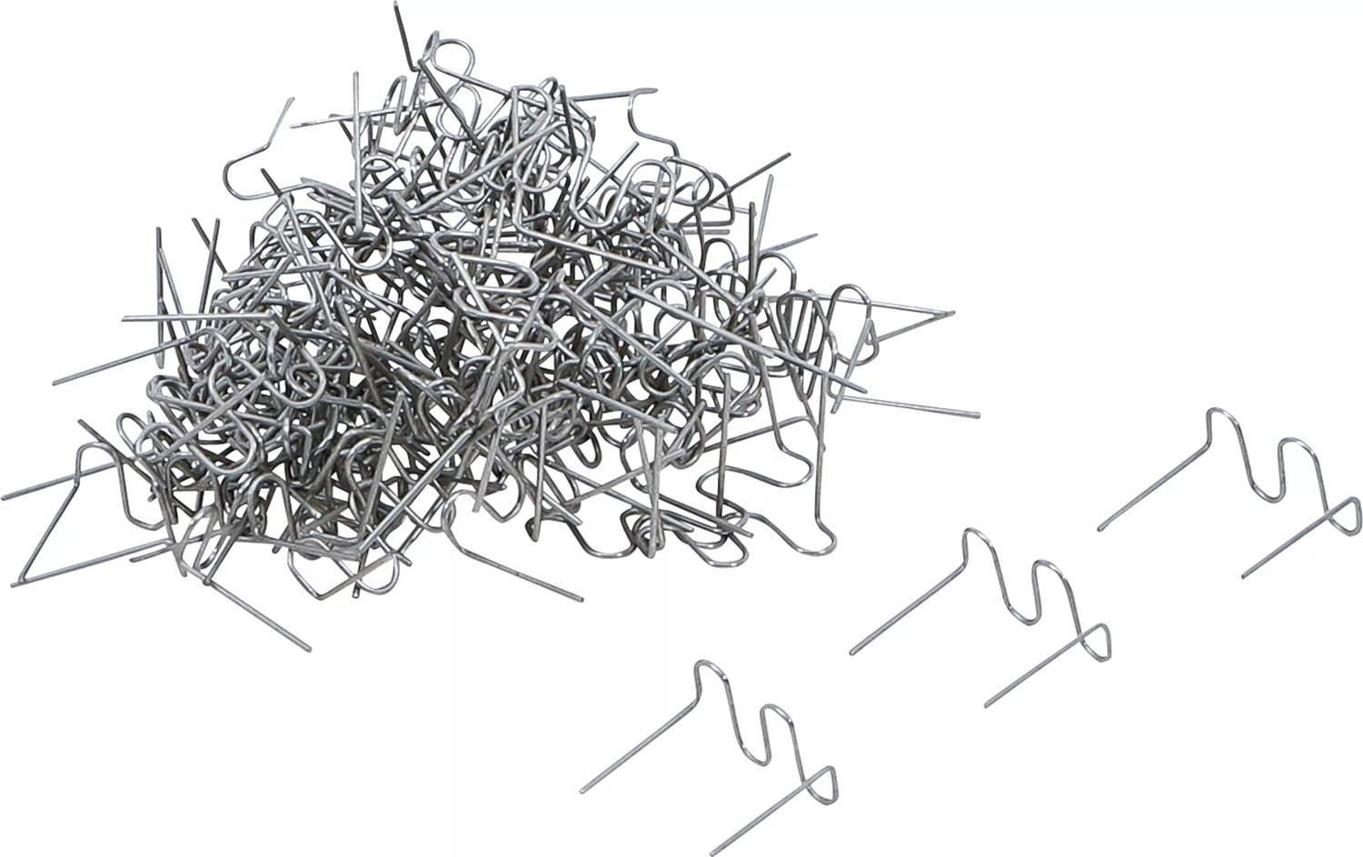 BGS 73352 Satz Reparaturklammern Wellenform 0,6mm 100 teilig