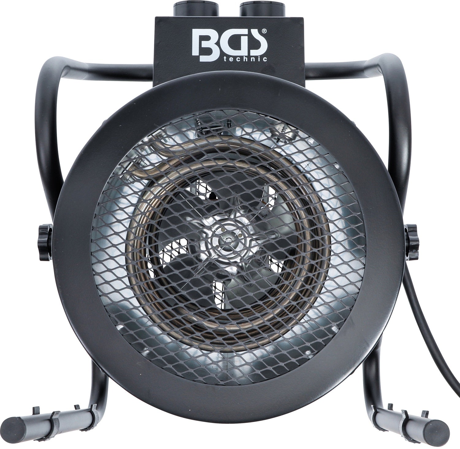 BGS 73372 Heizlüfter elektrisch Heizung 5000 Watt IPX4 2 Heizstufen tragbar
