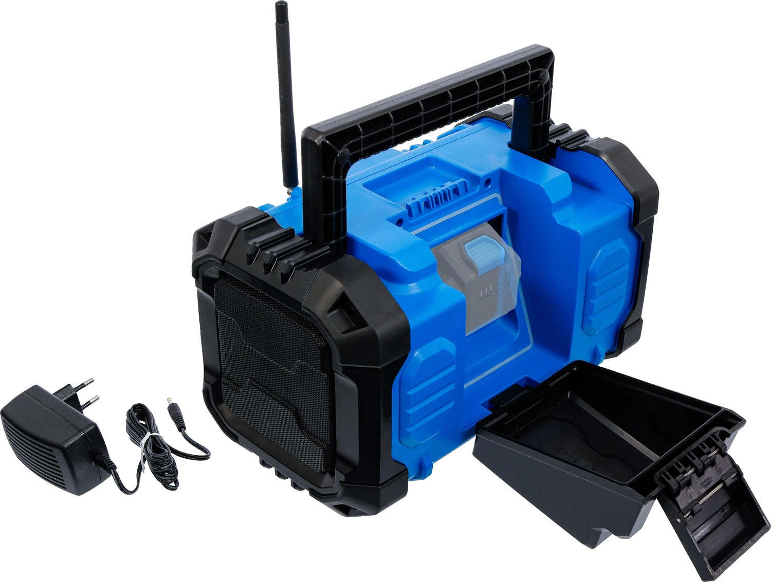 BGS 7487 Akku DAB Radio Hybrid 18 Volt und 230 Volt ohne Akku Werkstattradio