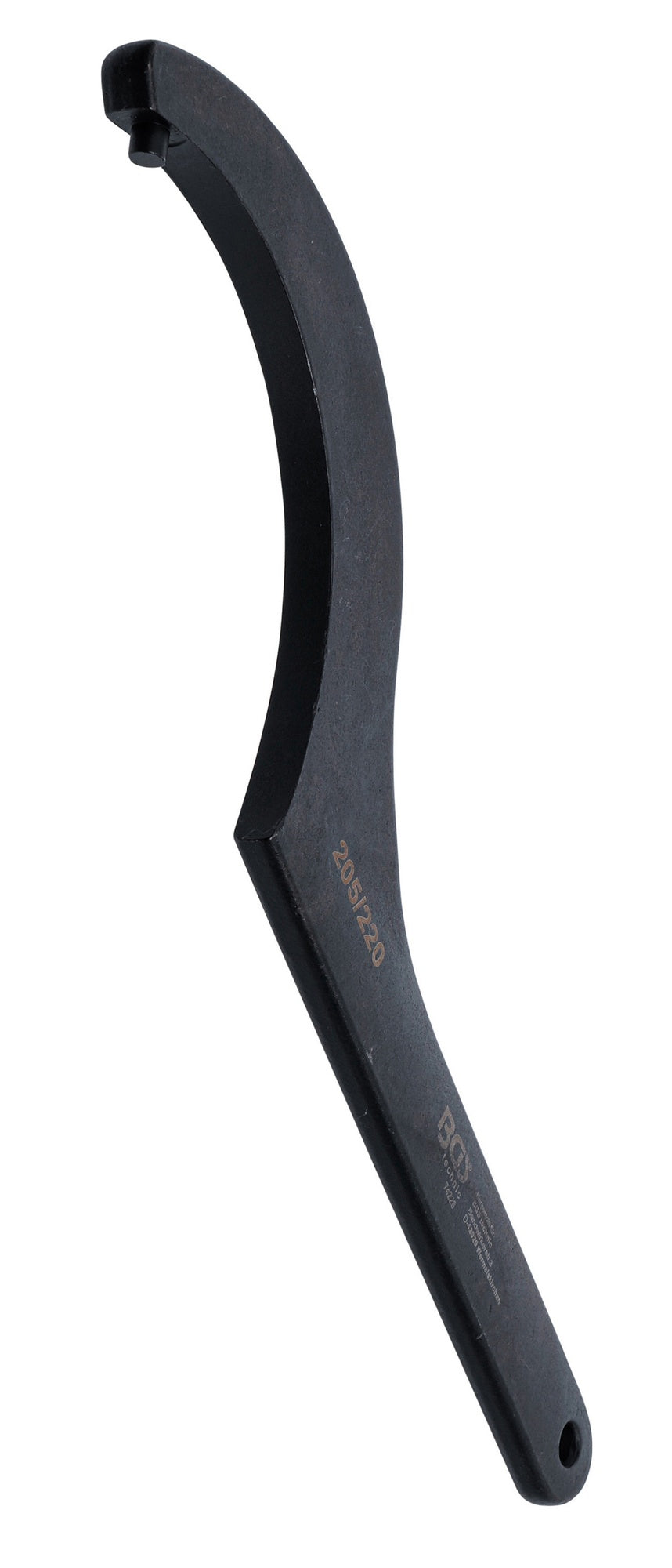 BGS 74226 Hakenschlüssel mit Zapfen für Schlüsselweiten von 205 - 220mm