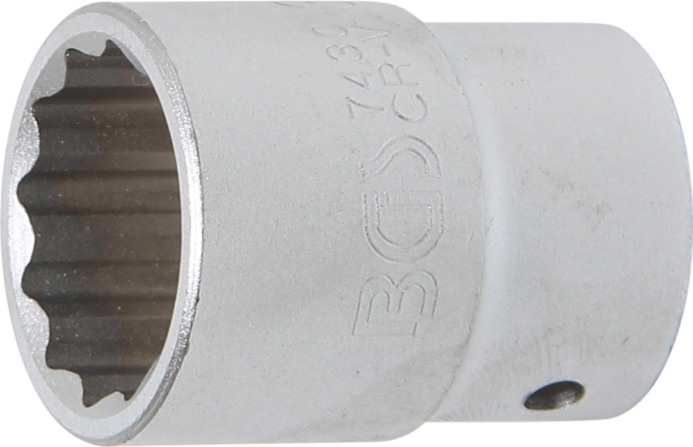 BGS 7430 Nuss / Stecknuss / Steckschlüsseleinsatz 30mm Zwölfkant Antrieb 20mm (3/4")