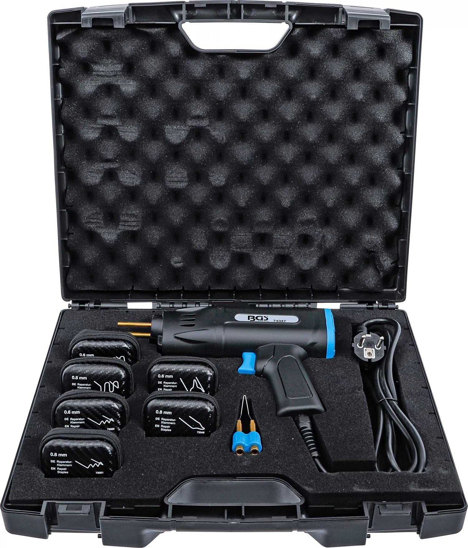 BGS 74347 Kunststoff Reparatursatz Schweißgerät Reparaturklammern