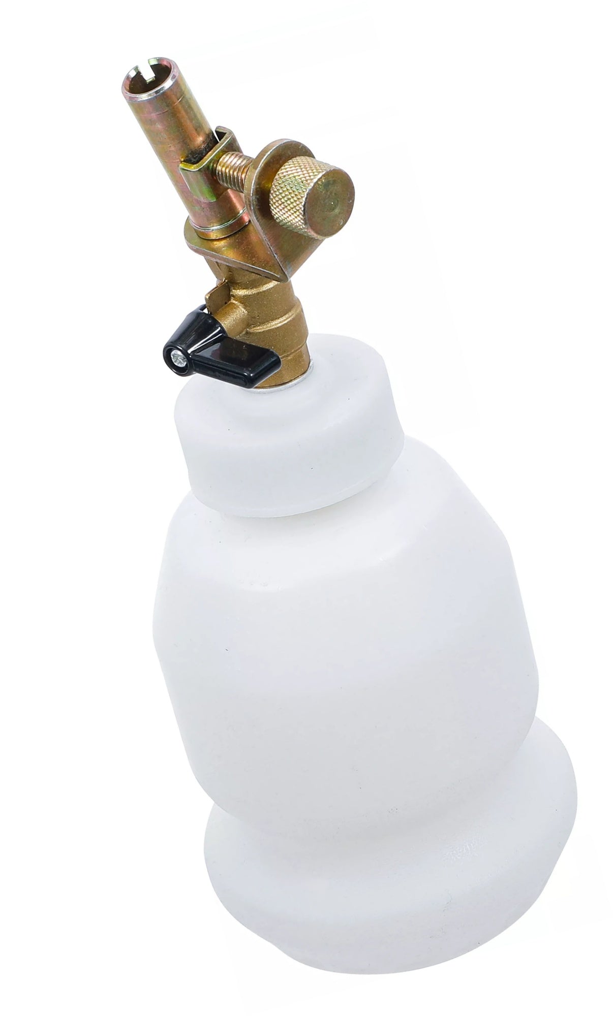 BGS 74408-2 Nachfüllflasche für Bremsflüssigkeit 1 Liter für Druckluft Bremsenentlüfter Artikel 74408