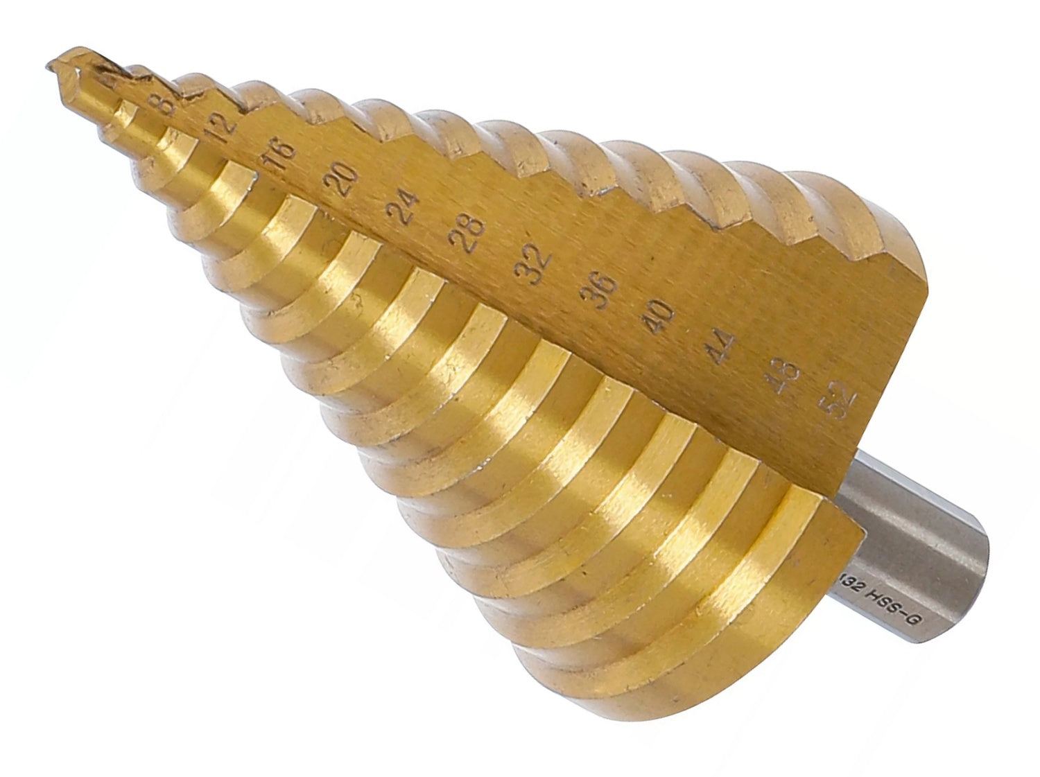 BGS 74432 Stufenbohrer titannitriert Durchmesser Ø 6-52mm