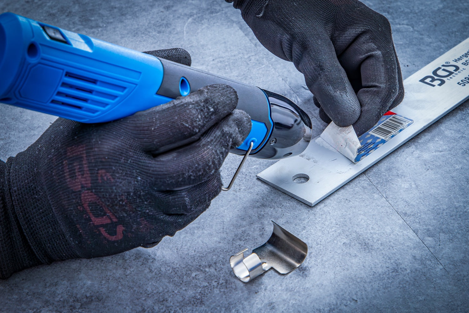 BGS 74446 Mini Heißluft Gebläse Heißluftpistole Heißluftfön 350 Watt