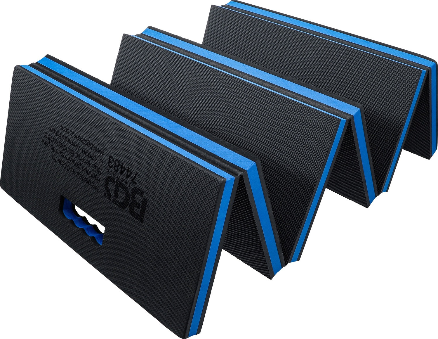 BGS 74483 Weichschaum Kniematte Arbeitsmatte faltbar 3-in-1