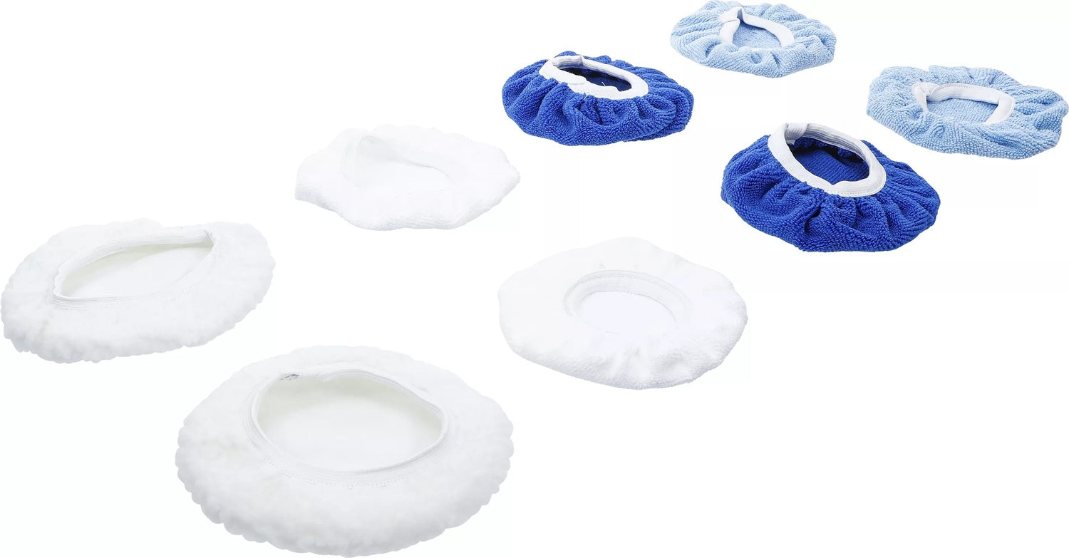 BGS 74510 Satz Polierhauben Durchmesser Ø125mm 8 teilig