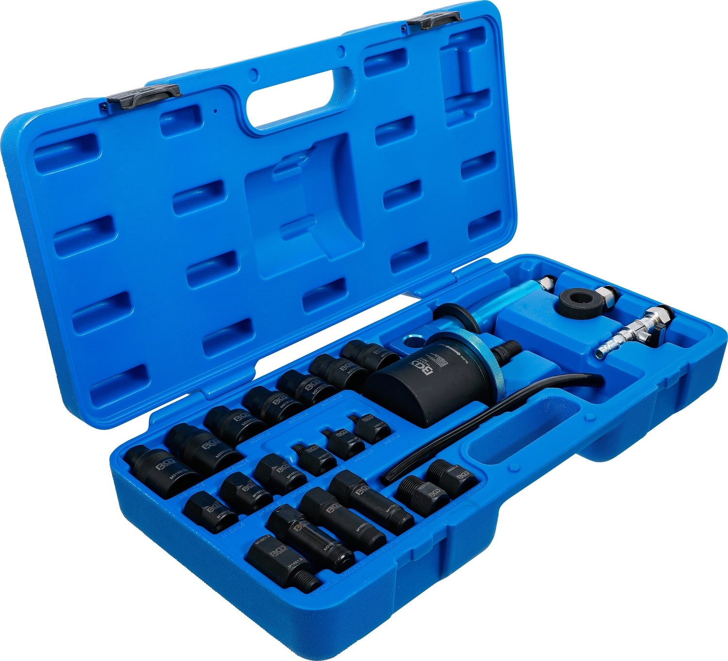 BGS 74512 Satz Druckluft Diesel Injektoren Auszieher Adapter