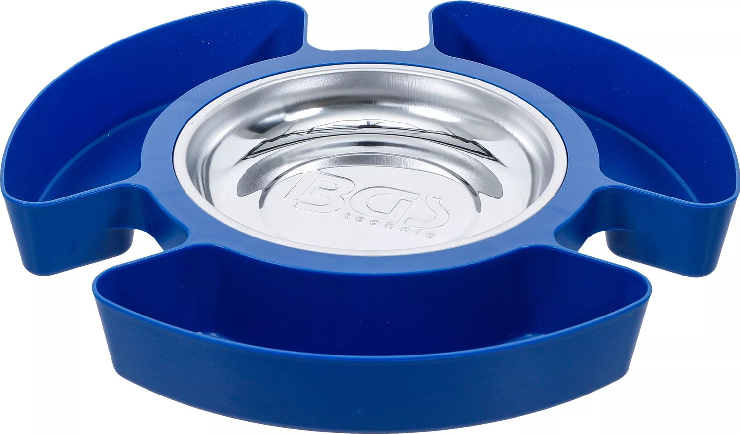 BGS 74534 Magnet Haftschalen mit 3 Kunststoff Ablagen 150mm