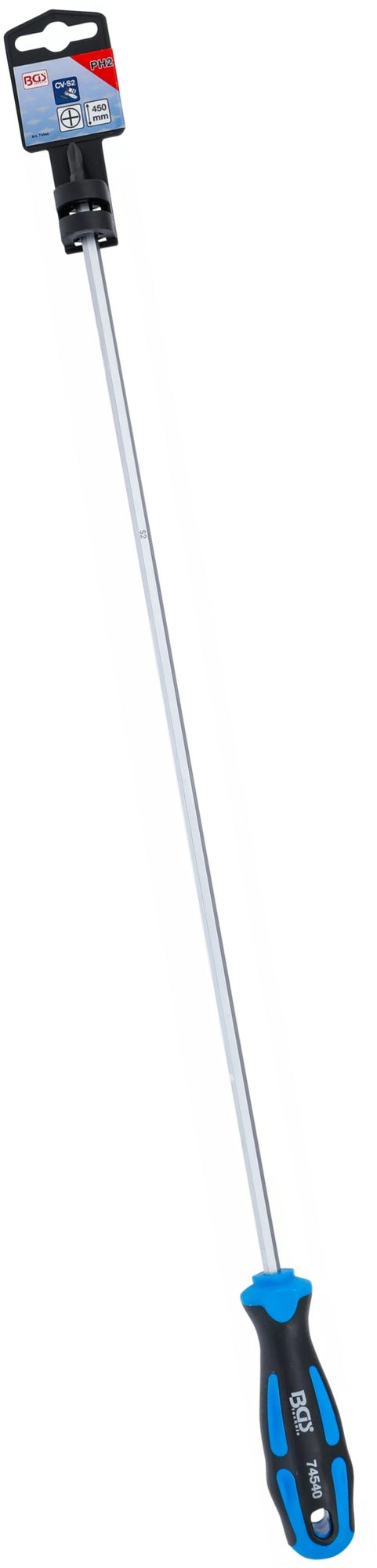 BGS 74540 Schraubendreher Kreuzschlitz PH2 Klingenlänge 450mm