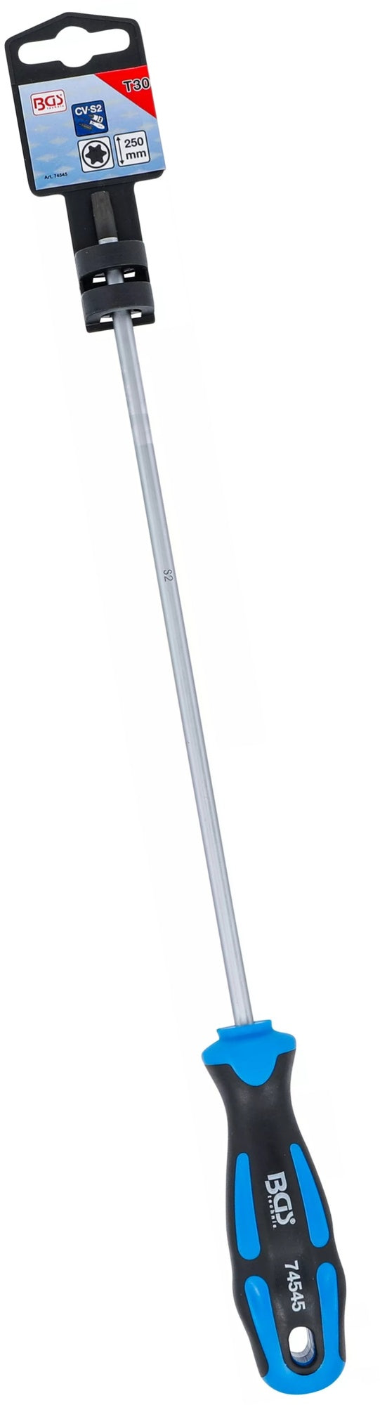 BGS 74545 Schraubendreher T-Profil (für Torx) T30 Klingenlänge 250mm