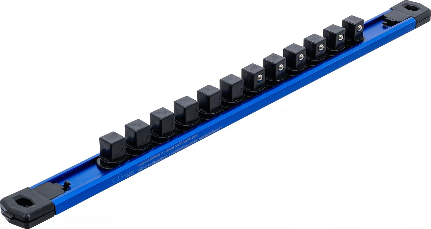 BGS 74551 Halteschiene magnetisch für 12 Steckschlüssel Einsätze mit Antrieb 12,5mm (1/2")