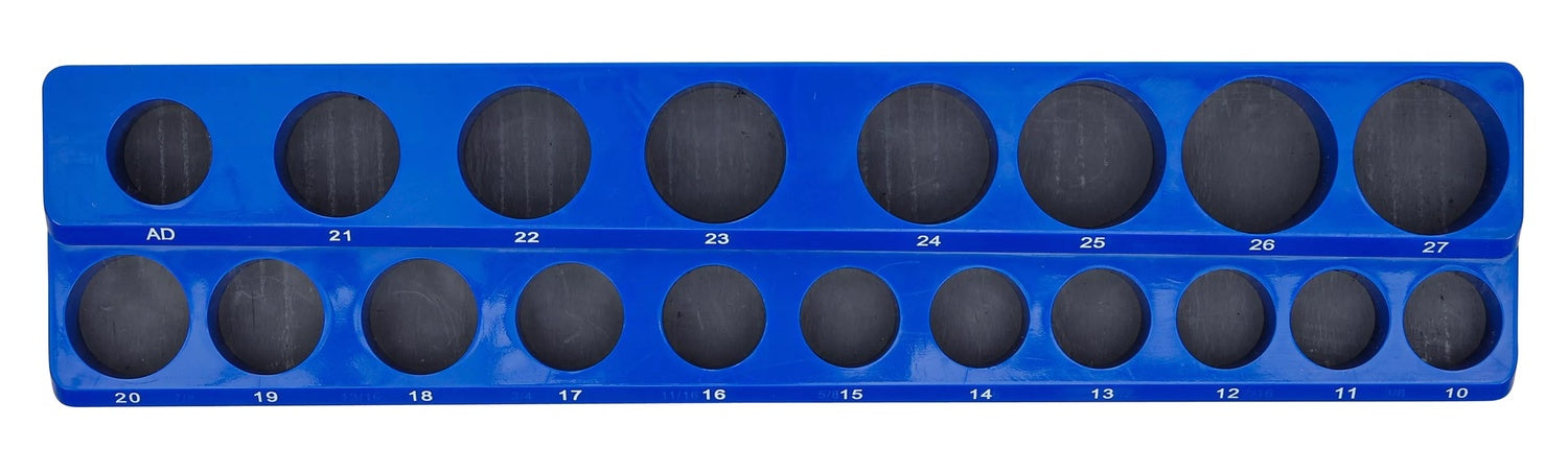 BGS 74598 Kunststoffhalter für Steckschlüssel Einsätze magnetisch 12,5mm (1/2") Aufsteckschiene