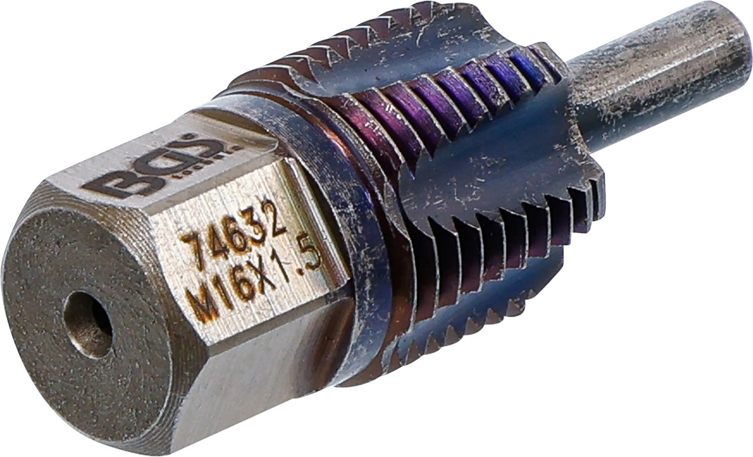 BGS 74632 Gewindeschneider mit Führungsbolzen für Temperatursensoren M16 x 1,5
