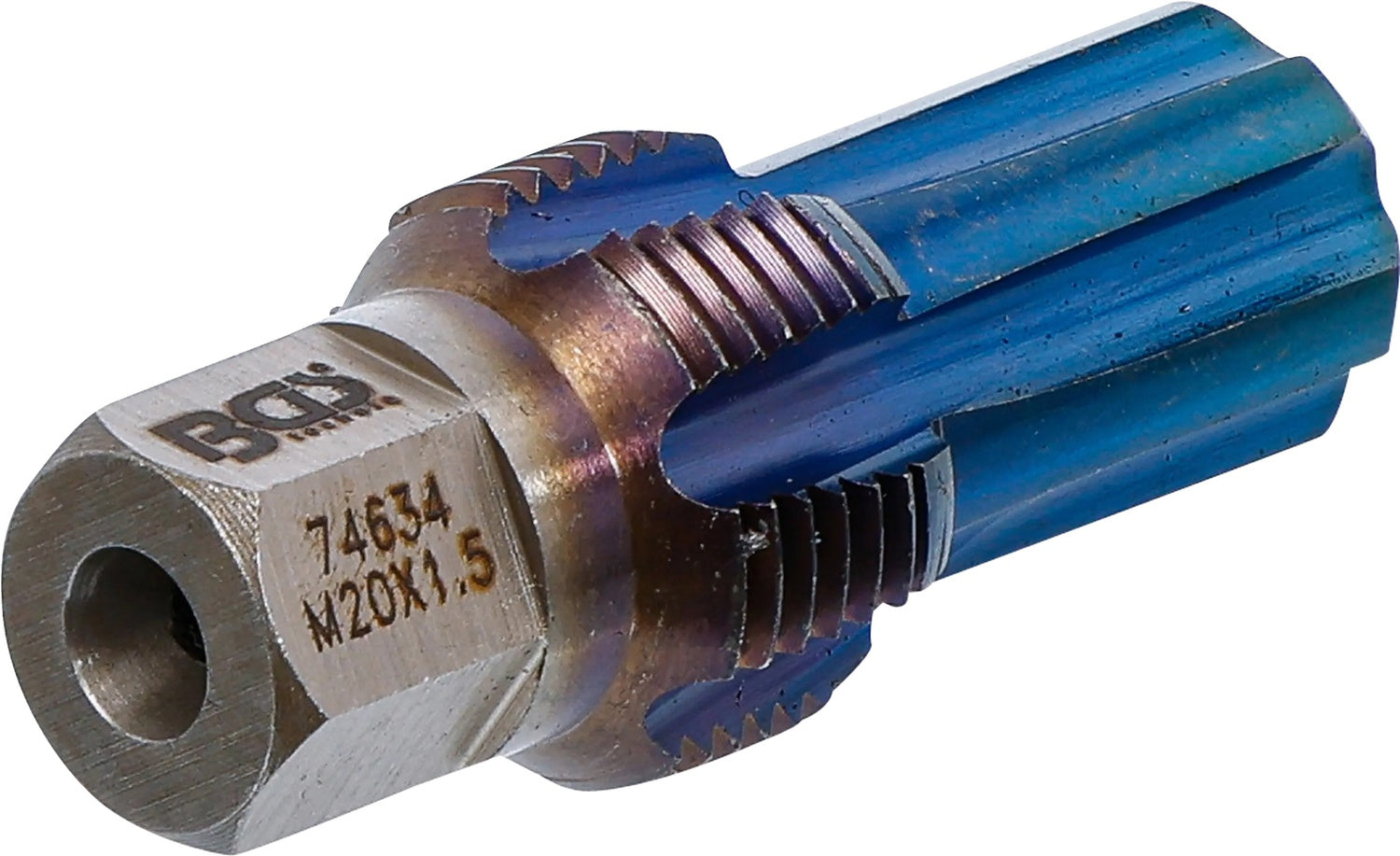 BGS 74634 Gewindeschneider mit Führungsbolzen für Temperatursensoren M20 x 1,5