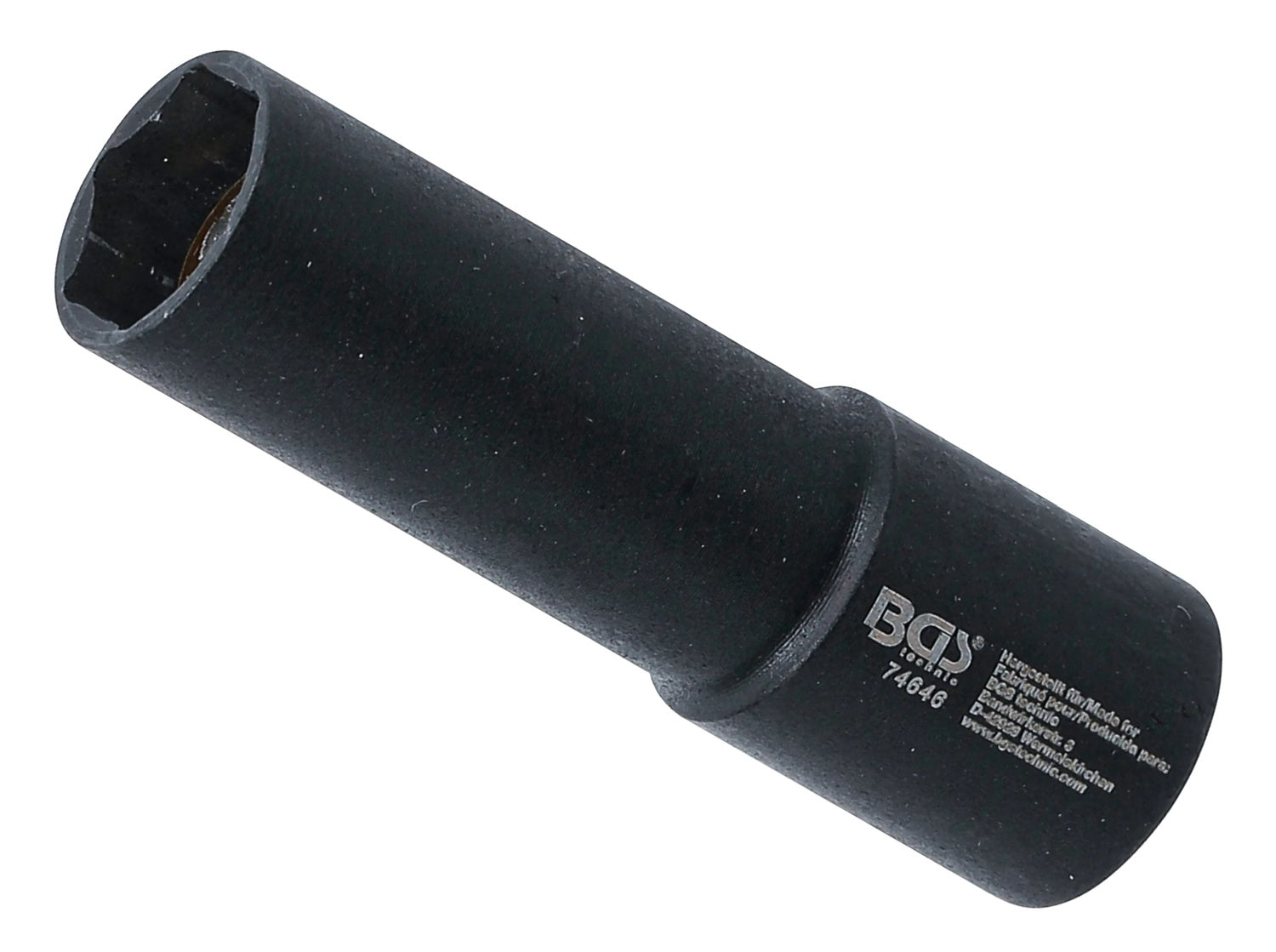 BGS 74646 Federbein Steckschlüssel Einsatz Antrieb Innenvierkant 10mm (3/8") 13mm Tesla