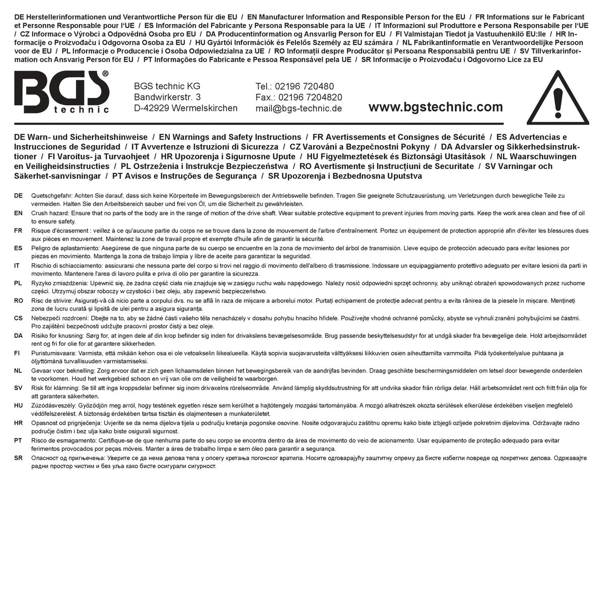 BGS 74655 Montagewerkzeug für Antriebswellen Radialdichtring für Tesla Model 3, S, X