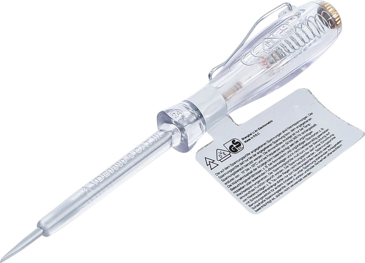 BGS 74693 Spannungsprüfer 120 - 250 V Länge 150mm