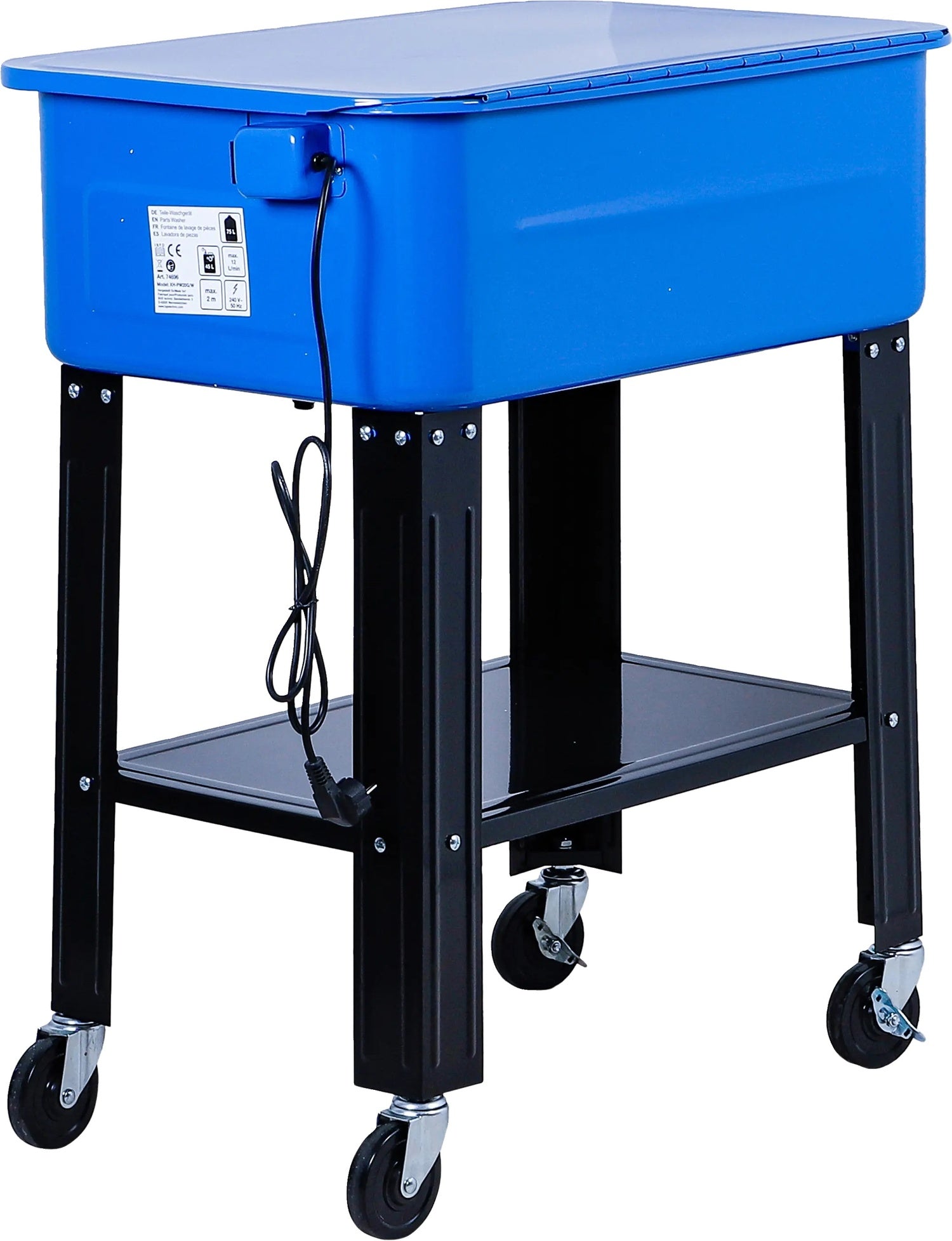 BGS 74696 Teile Waschgerät Reinigung von Kleinteilen 75 Liter
