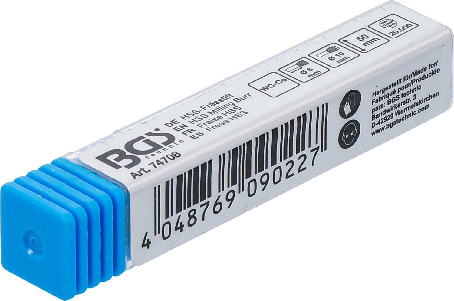 BGS 74508 HSS Frässtift Kegelstumpf 50mm Fräser