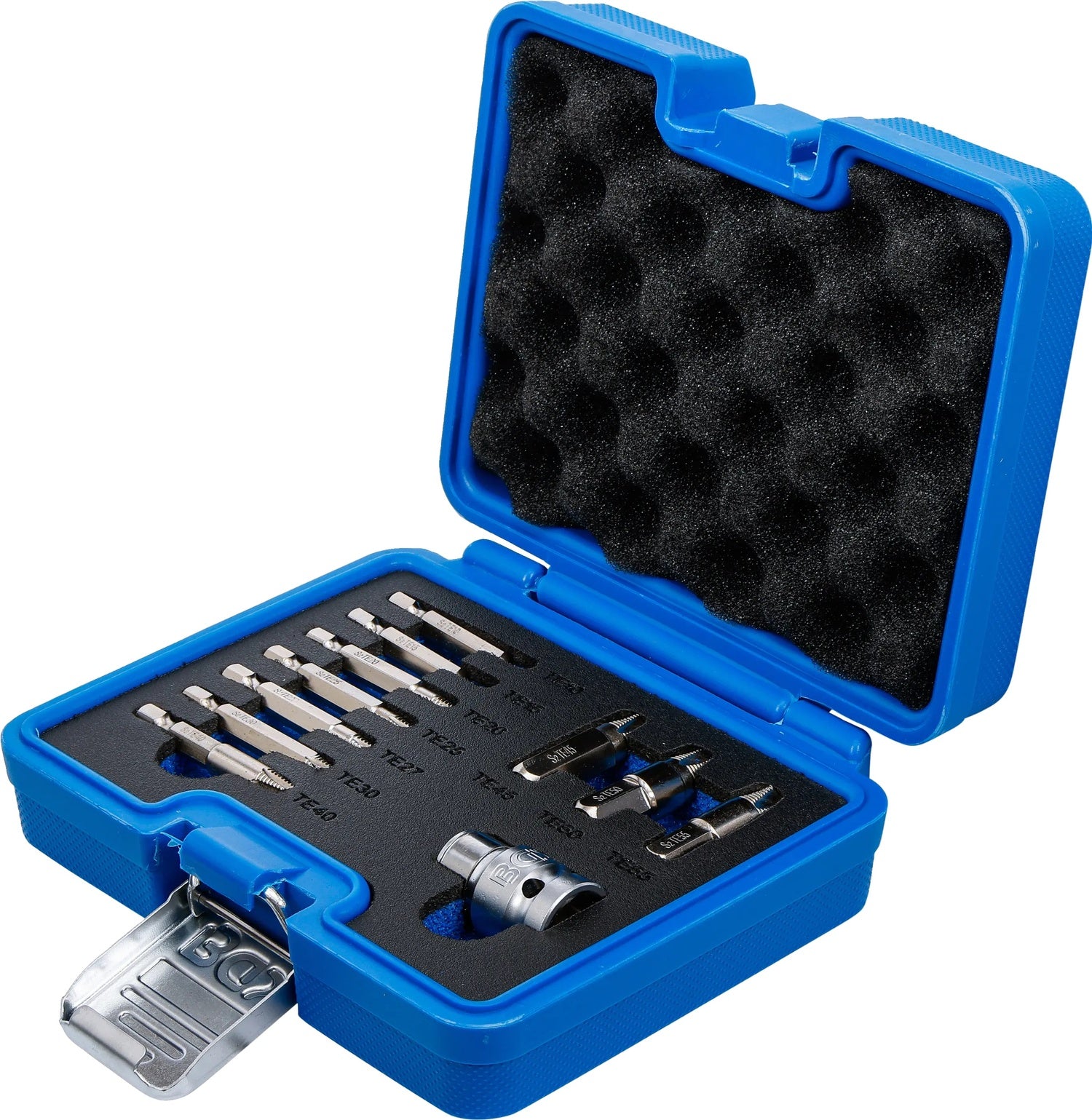 BGS 74785 Satz Ausdreher für Schrauben für defektes T-Profil (für Torx) T10 - T55 11 teilig