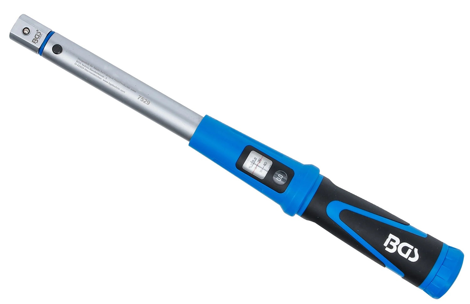 BGS 7529 Satz Drehmomentschlüssel für Einsteckwerkzeuge 9x12mm 20-120 Nm Reifenservice