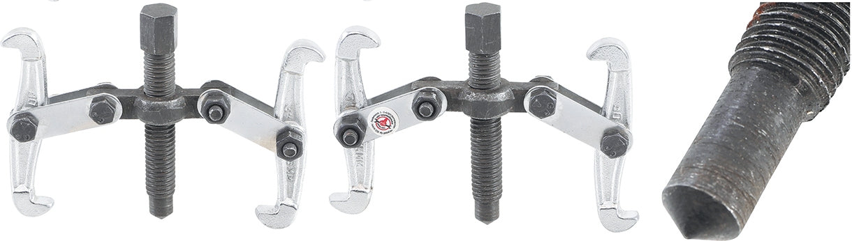 BGS DIY 7730 Satz Abzieher 2-armig & 3-armig  75 / 100 / 150mm 3 teilig