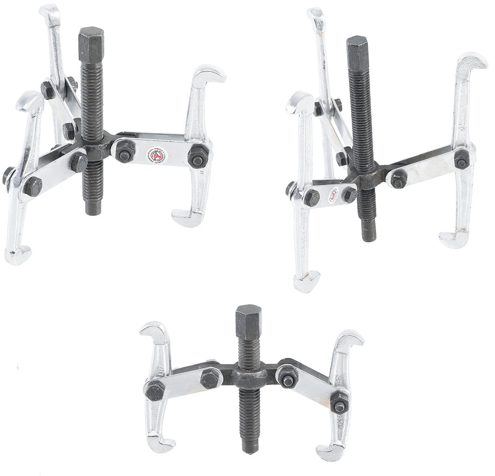 BGS DIY 7730 Satz Abzieher 2-armig & 3-armig  75 / 100 / 150mm 3 teilig