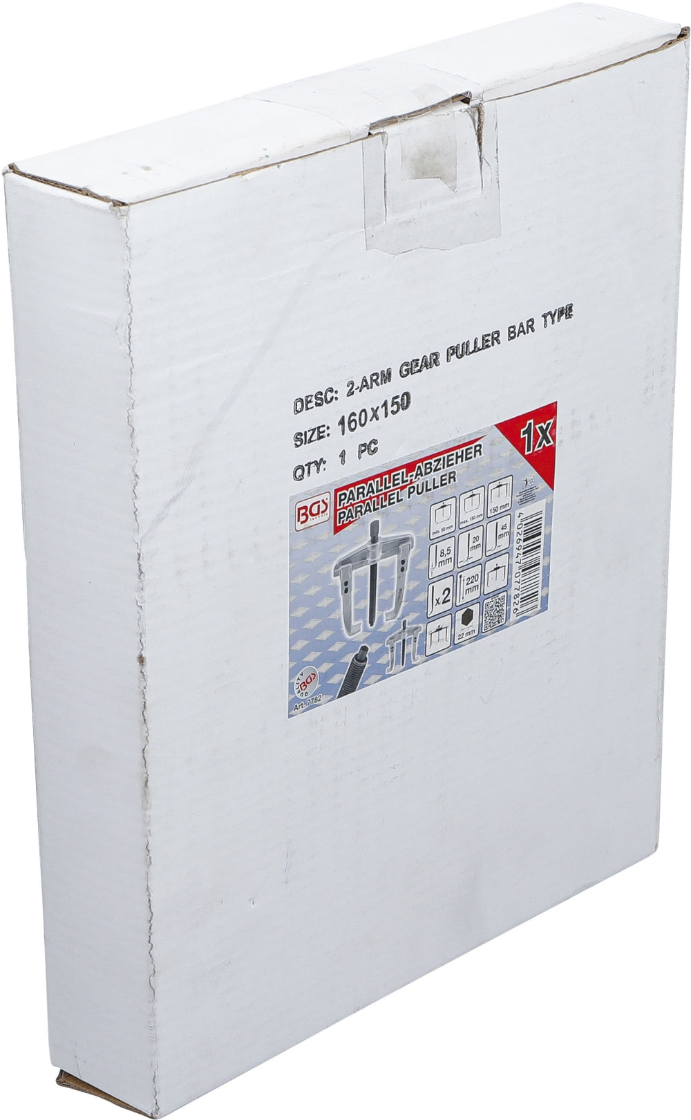 BGS 7782 Parallelabzieher Feingewinde 2 armig 50 - 150mm