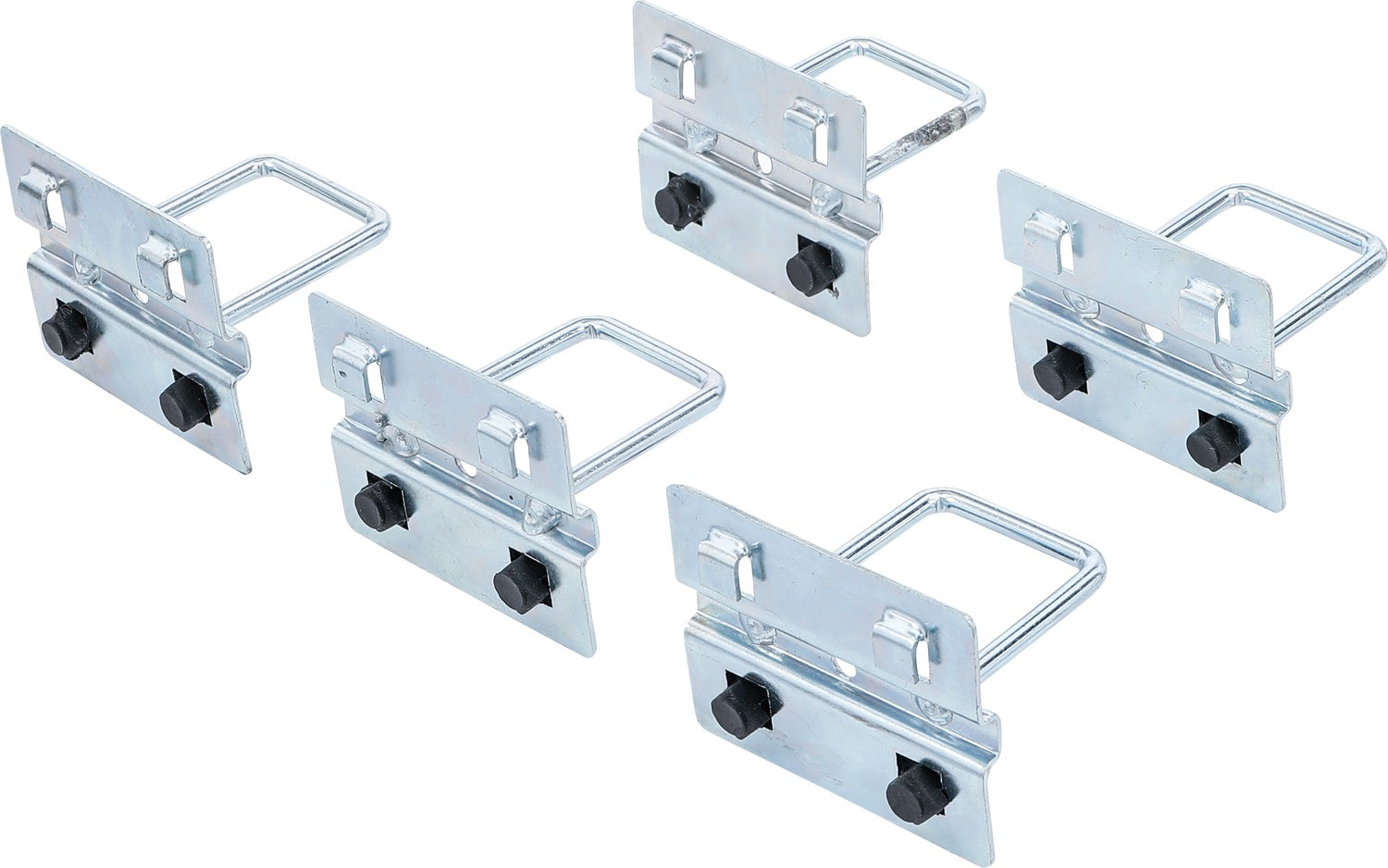 BGS DIY 80198 Satz U-Haken 40mm für Schrankwand System 5 teilig