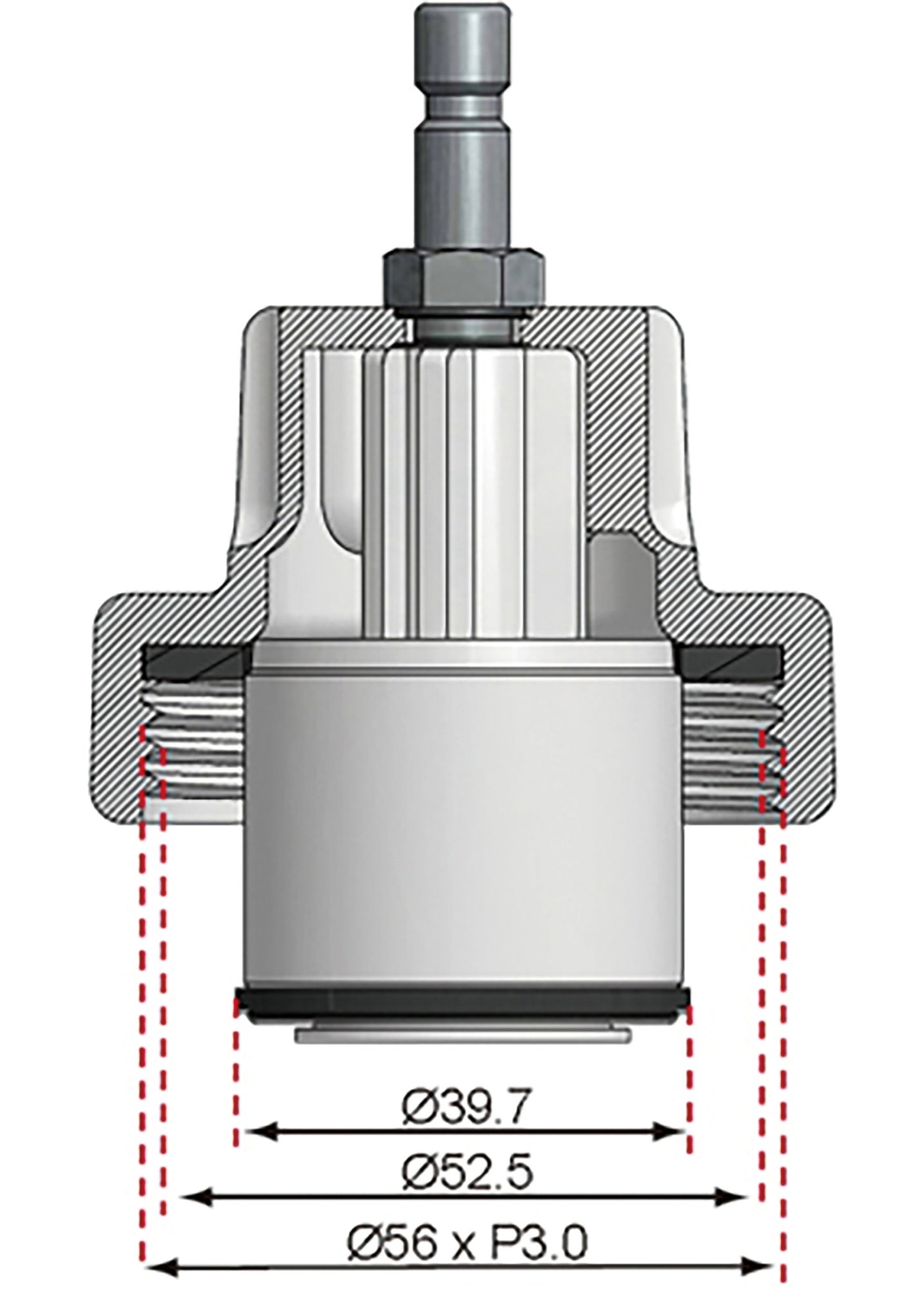 BGS 8027-14 Adapter Nummer 14 für Artikel 8027 8098 für Ford