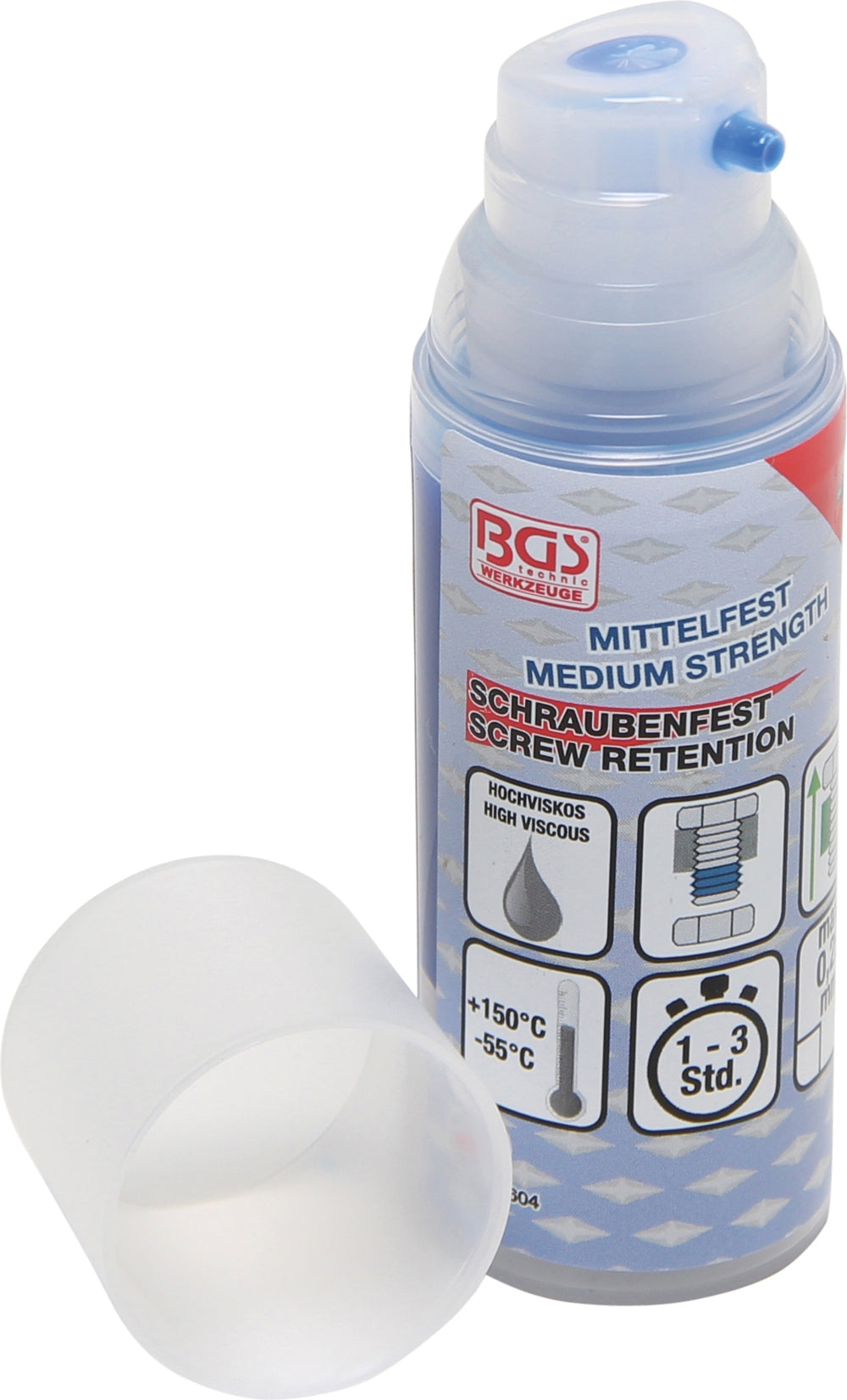 BGS 80604 Schraubenfest mittelfest hochviskos Pumpdosierer 50gr