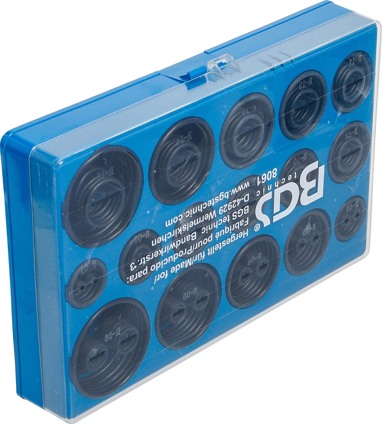 BGS 8061 Sortiment O-Ringe / Dichtungsringe 419teilig ZOLL Ausführung