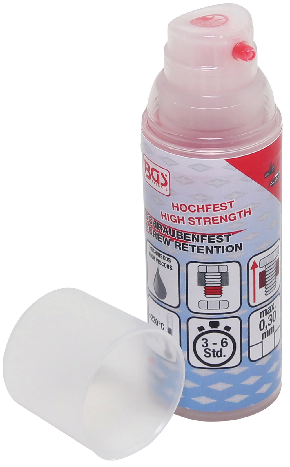 BGS 80616 Schraubenfest hochfest hochviskos Pumpdosierer 50gr