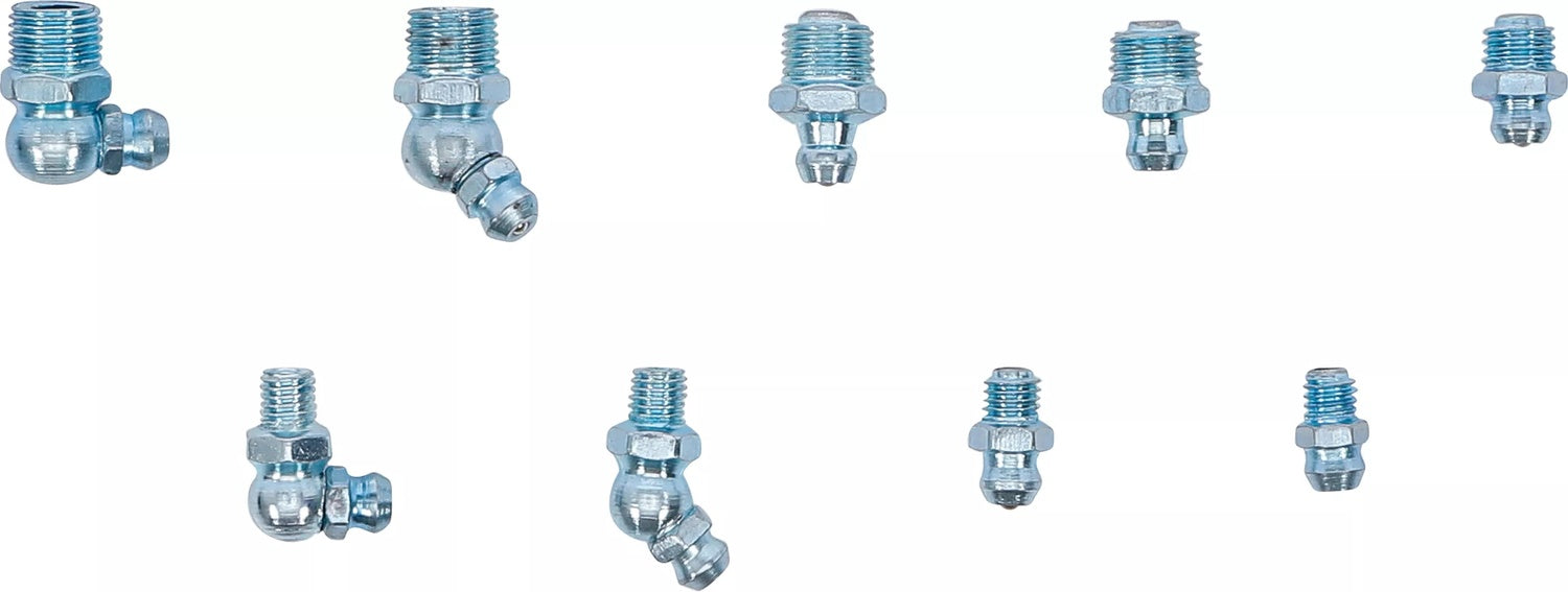 BGS 8065-1 Sortiment Schmiernippel metrisch und Zollgrößen 70 teilig