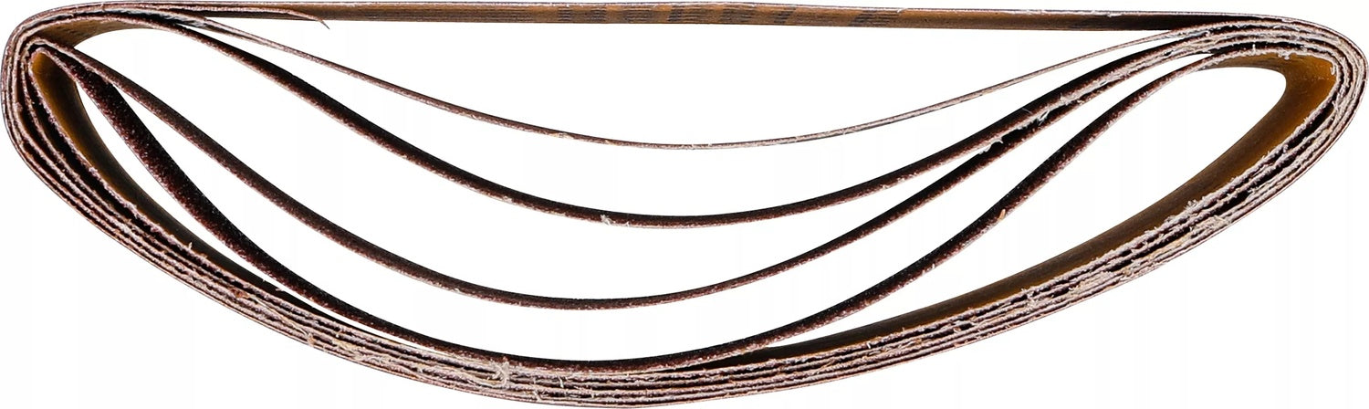 BGS DIY 80822 Satz Schleifband für Bandschleifer 75 x 533mm K 40 - 60 - 80 - 120 - 240 5 teilig