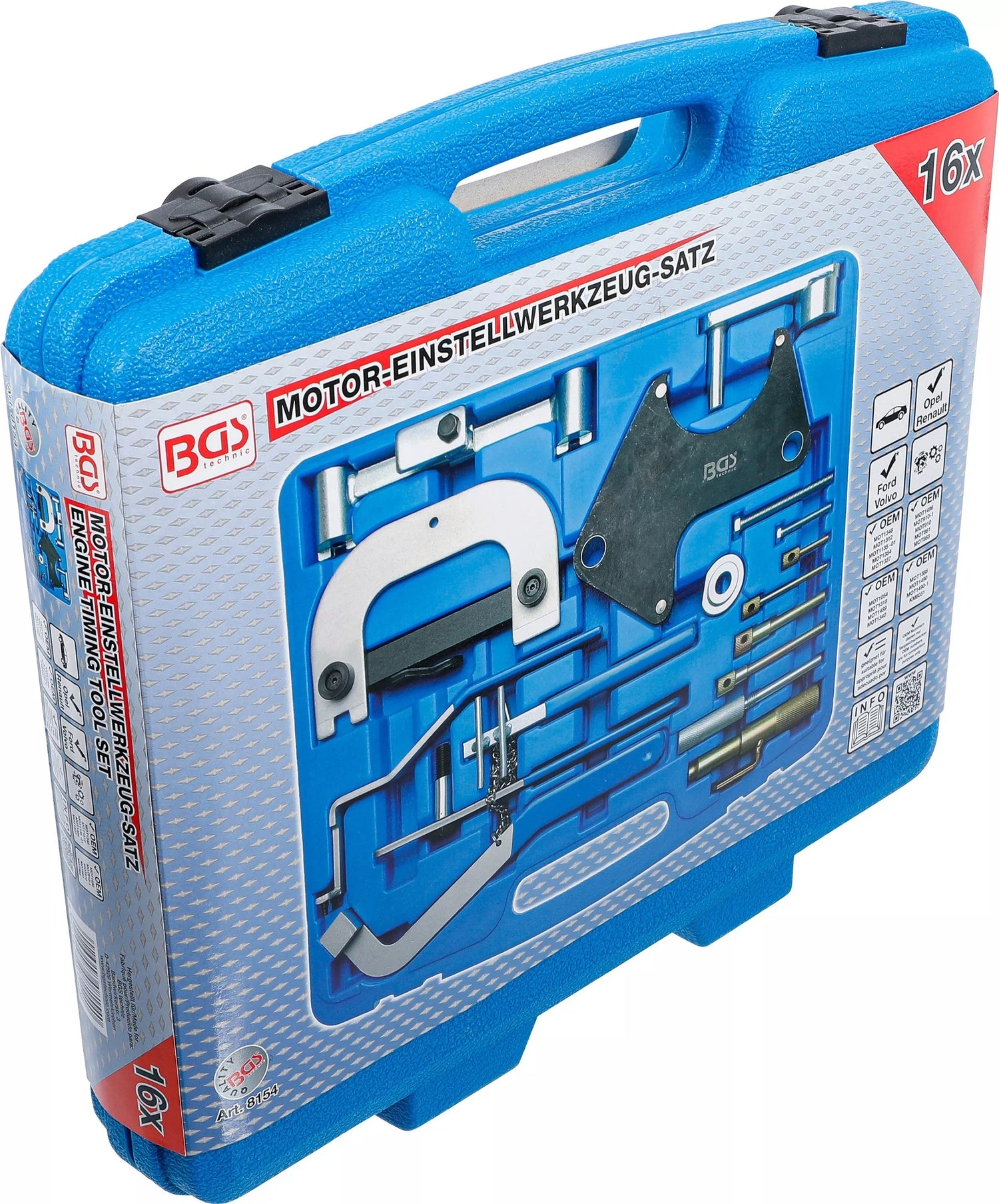 BGS 8154 Satz Einstellwerkzeug für Motor Renault